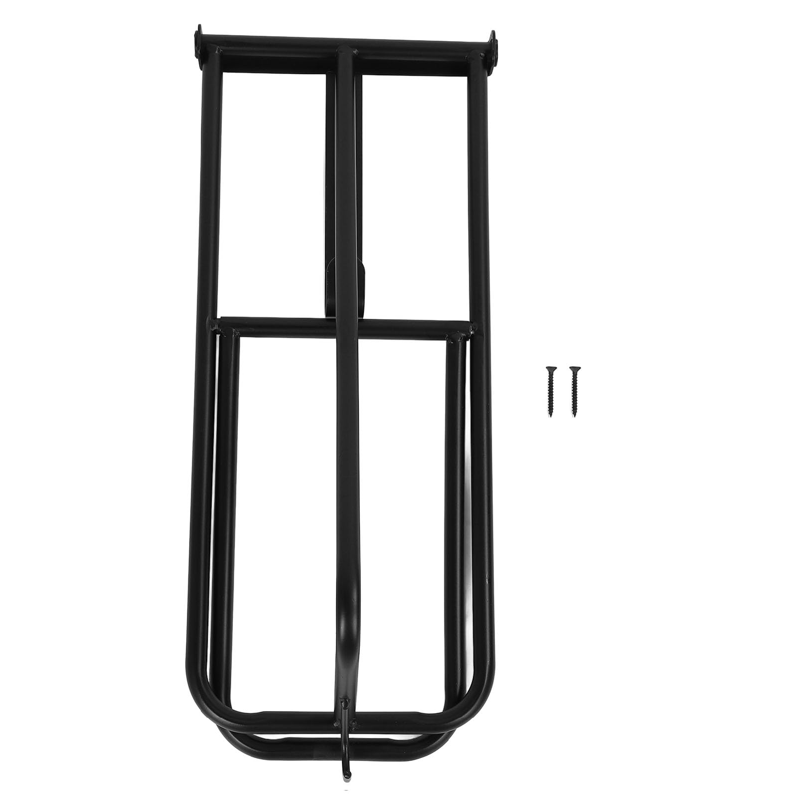 Estante para Almacenamiento de Sillas de Montar, Soporte Plegable para Ahorrar Espacio, Soporte de Hierro Montado en la Pared con Acabado Negro Mate para Remolques de Caballos, Establos,