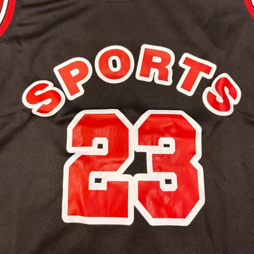 Kids Girls and Boys Jersey Sets Letters Number Print Vest 2 Piece Basketball Football Summer Sport Tracksuit3