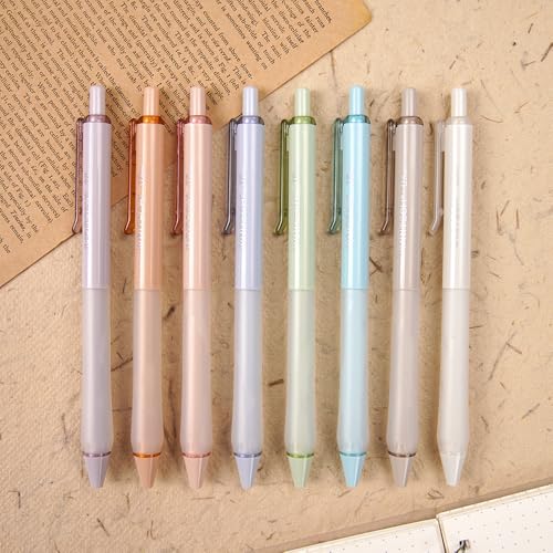 Bolígrafos de gel retráctiles WRITECH multicolor 0.5mm y 0.7mm