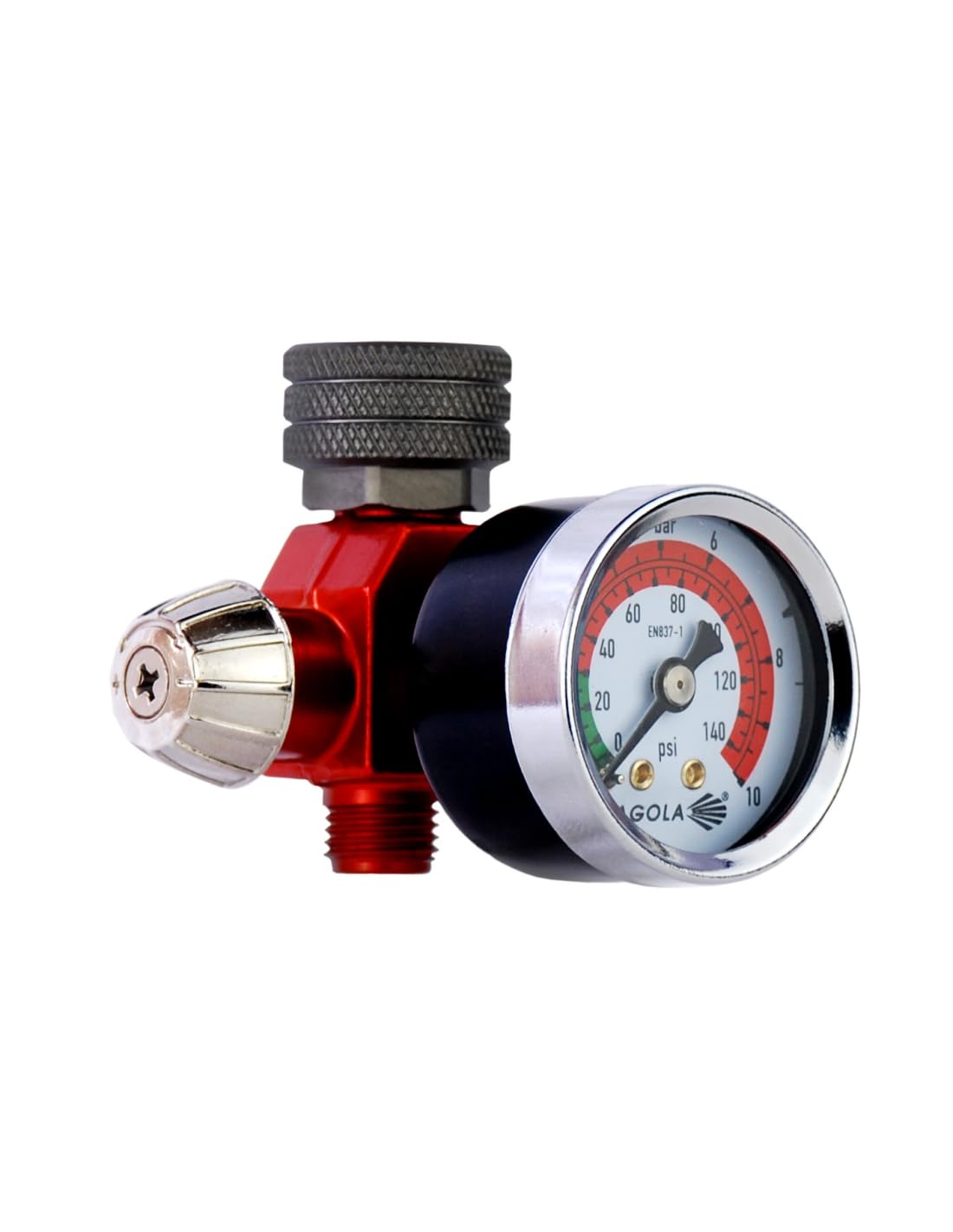 RC1 Air Flow Regulator with Analogue Pressure Gauge