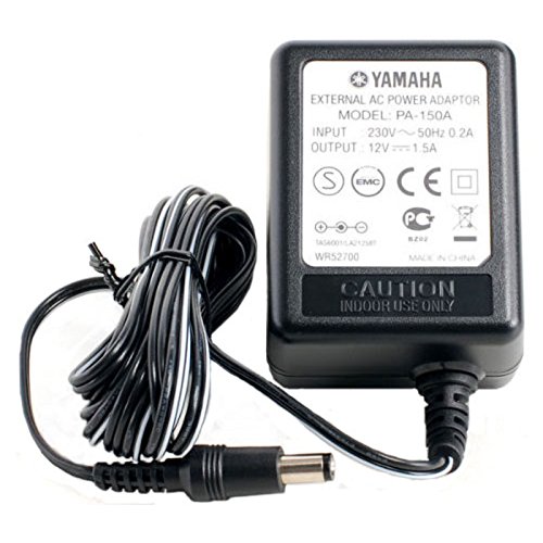 Yamaha PA-150B - Adaptador de alimentación de CA, color negro
