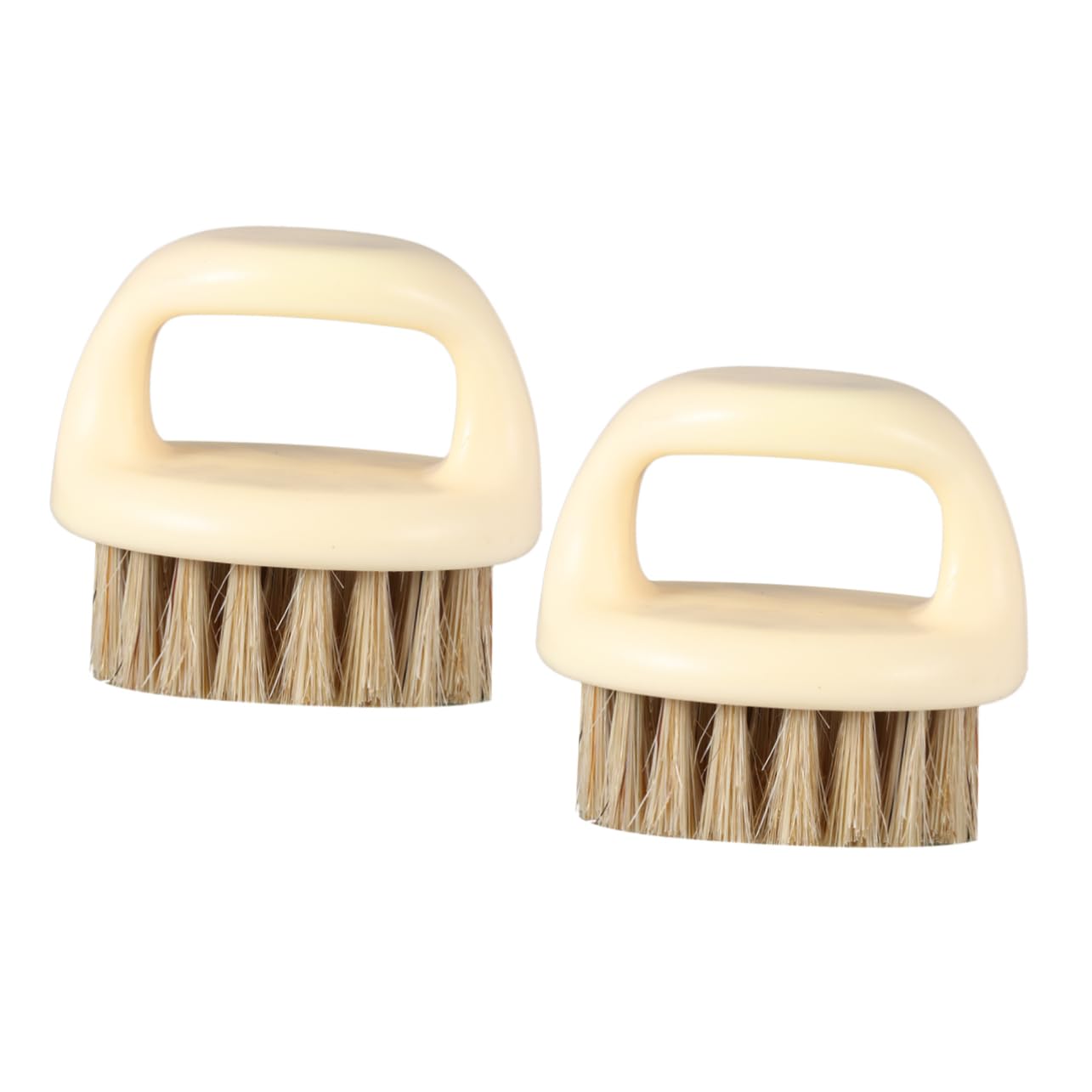 NOLITOY Men's Beard Care Accessory Cleaning Brush Beard Brush Soft 2pcs for Men