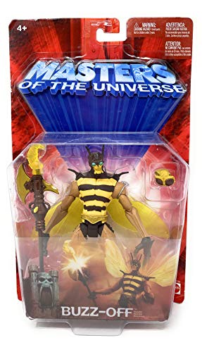 Masters of the Universe Buzz-Off Figure - Mattel MOTU Red Card