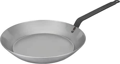Matfer Bourgeat Black Carbon Steel Frying Pan, 11 3/4"