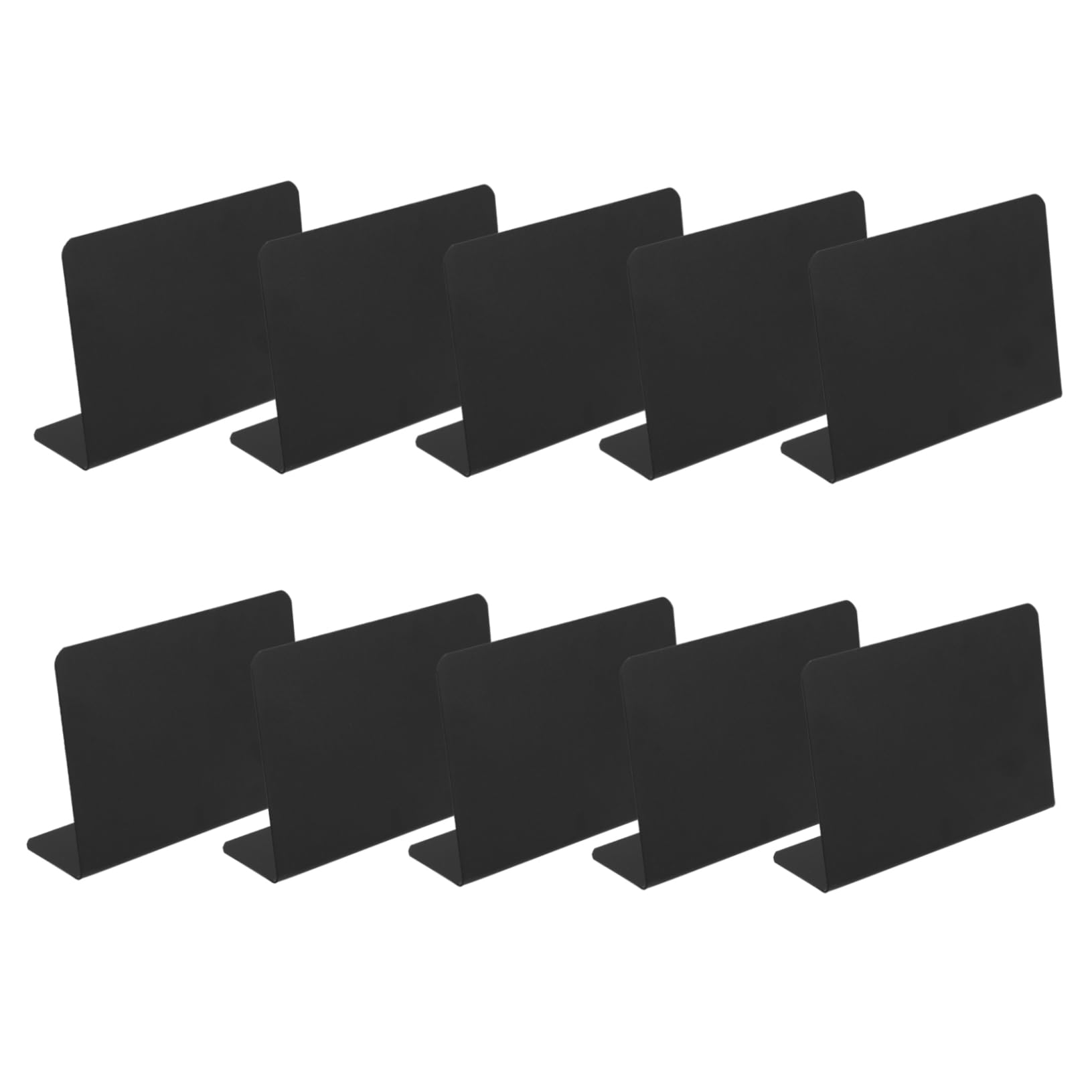 OSALADI 1set Mini Blackboard Signs Shaped Chalkboards for Messages Menu Display and Table Decor Restaurants Weddings Bakeries Material for Events 10pcs