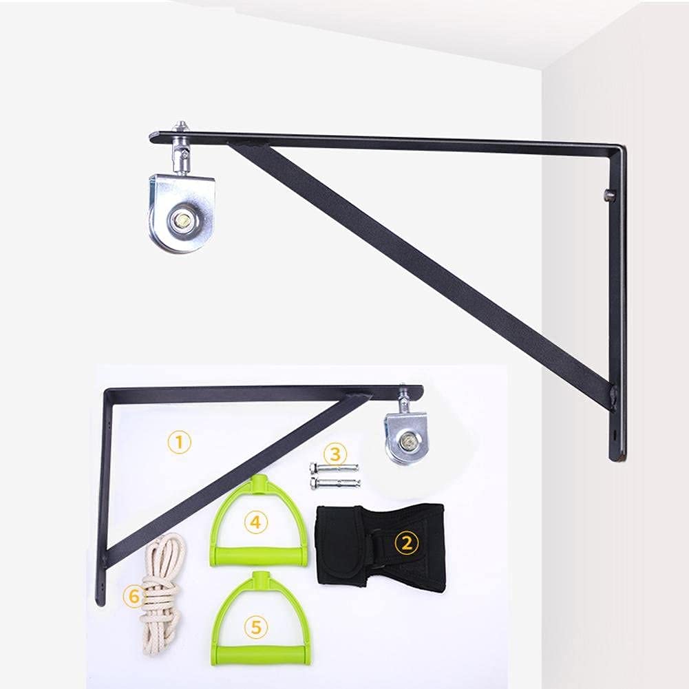 Polea de Cuerda montado en la Pared,Cuerda elástica para rehabilitación de Hombro Acero Inoxidable