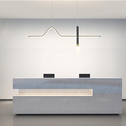 Miniatura 2 de Modern Simple LED Chandelier, Variable Light Ceiling Lamp Fixture, Chandelier Fixture, Height Adjustable, Used for Kitchen Island Dining Table Above