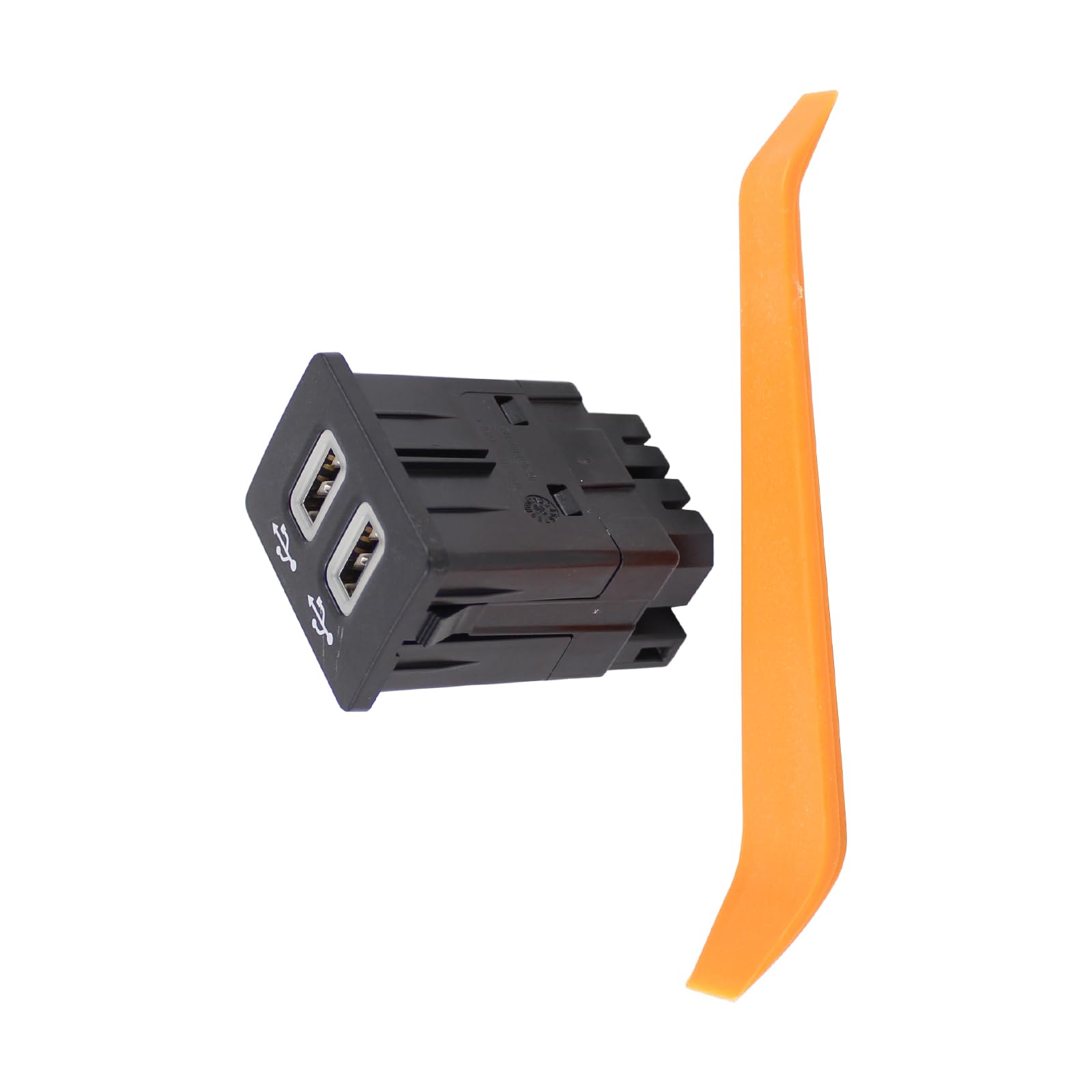 Center Console SYNC 3 USB Interface Charger Socket Adapter Module Hub for Ford EcoSport Expedition 2018-2021 F-150 2017-2020 F-250 F-350 Super Duty 17-22 Dual Port Support for Apple Carplay