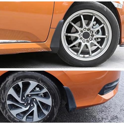 Guardabarros delantero y trasero para Honda Civic Sedán de 2016 a 2021 5
