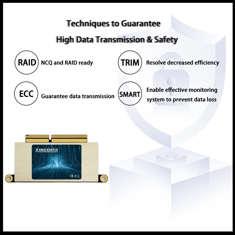Ssd Interne 512Go Pcie Nvme Pour Mac, Disque À Solid State Interne Pour Mac Air A1466 A1465-Mac