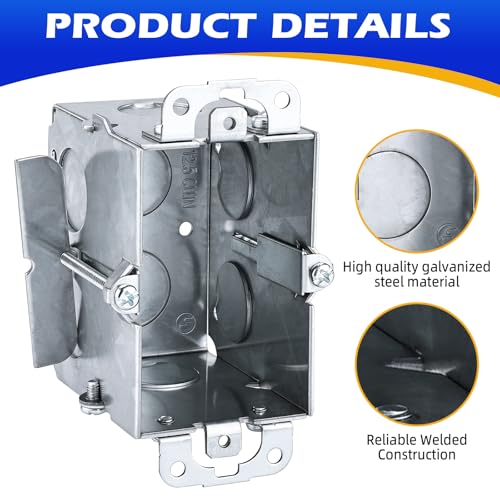 Caja galvanizada de 3/4 12 Imagen adicional