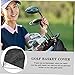 BESPORTBLE Golf Discs Basket Sleeve Protective Breathable Cover for Golfs Basket Drawstring Closure