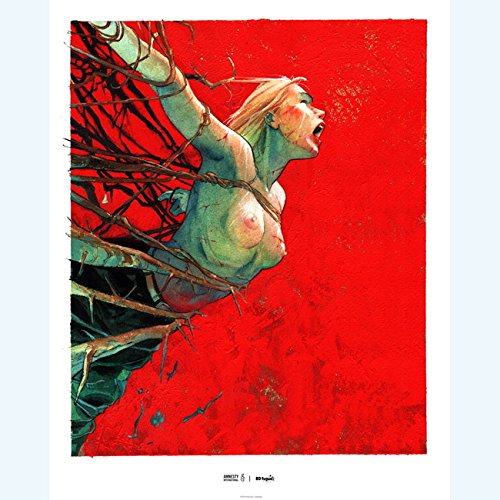 Affiche Lepage Emmanuel Bd Fugue Amnesty International numérotée signée 40x50 cm