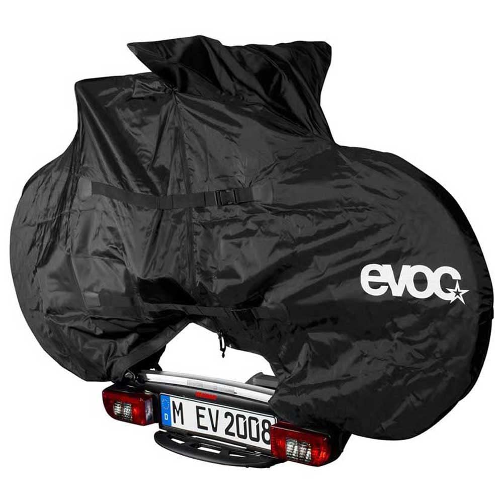 EVOC BIKE RACK COVER (poręczny pokrowiec na rower, pokrowiec ochronny na rower elektryczny, pokrowiec chroniący rower przed niekorzystnymi warunkami pogodowymi, 80 x 215 x 135 cm, waga: 1100 g)