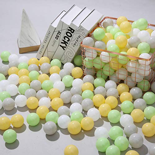 image for PlayMaty 100 Pieces Colorful Pit Balls - Phthalate Free BPA Free Plast
