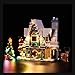 Produktbild dataoeryingshiwenhuachuanmei USB Angetrieben LED Licht Set für Lego Elf Club 10275, Kleines Teilchen Konstruktions Baustein Montage Kit, Klassische Version (LED Licht Enthalten Nur)