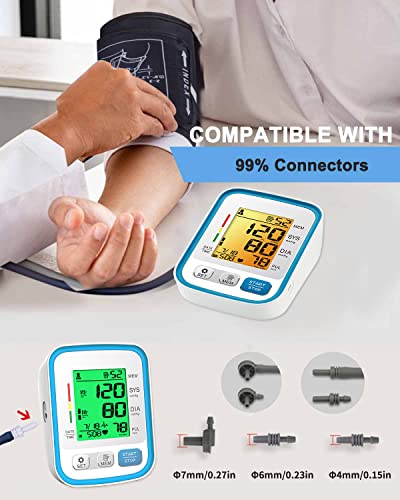 Extra Large Blood Pressure Cuff, 8.7”-20.5” Replacement Cuff Compatible With Omron And Other Blood Pressure Monitors For Home Use, Applicable For 22-52Cm Big Arm, Adult X-Large Bp Cuff #TOP2