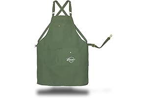 FARMER'S DEFENSE: A Durable Canvas Garden Apron Complete with Functional Pockets