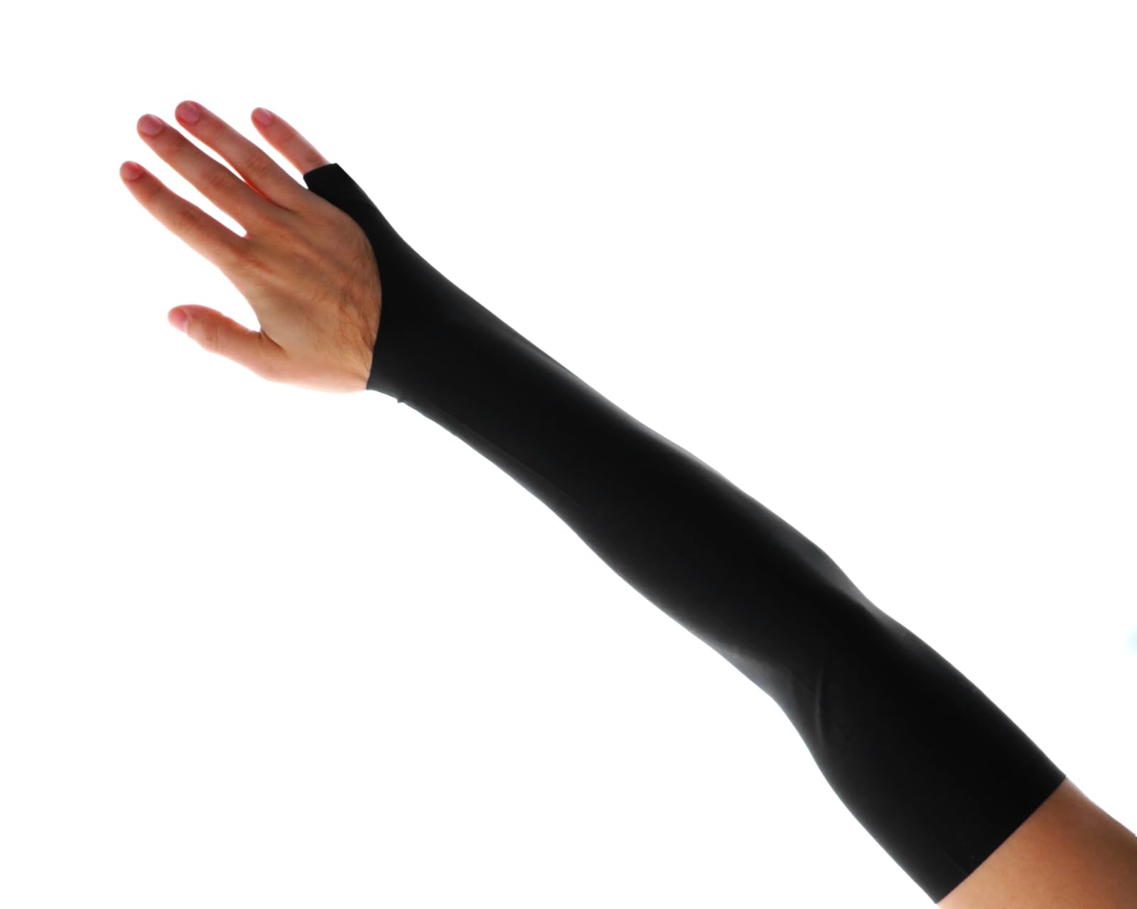 KIBU Gaming Finger and Arm Sleeve – Gamingowy Rękaw na Palce i Ramię – Rozmiar S | Odwracalny Design do Gładkich i Szorstkich Powierzchni | Minimalne Szwy dla Optymalnego Ślizgu | Dwustronny Rękaw