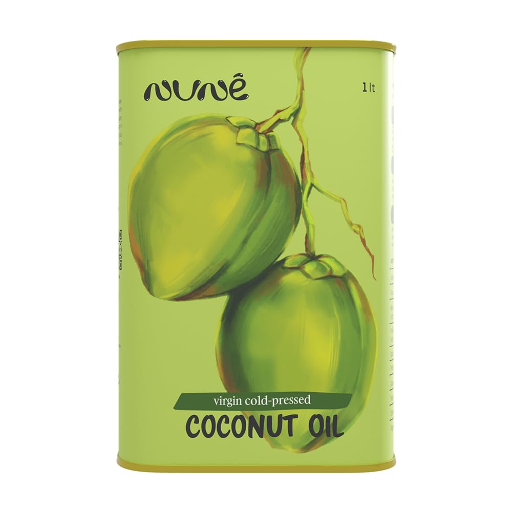 Nune Virgin Cold Pressed Coconut Oil - 1 Litre (B0CGJ66H73) Amazon Price History, Amazon Price Tracker