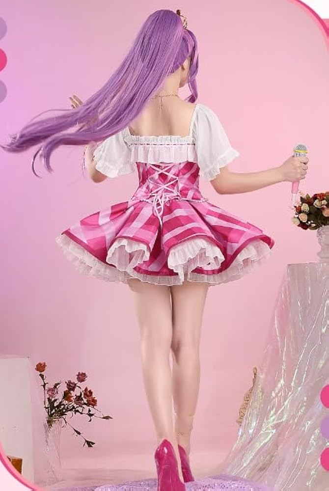 アイカツ 神崎美月 ロイヤルムーンドレス  フルセット コスプレ Amazon.co.jp: [1977] 「 コスマニア 」アイカツ!アイドル