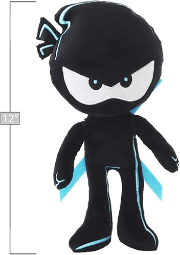 Miniatura 10 de NINJA KIDZ TV Plush Buddy - Paxton  Figura de 12 pulgadas  Nunchucks de juguete extraíble  Coleccionable  Gran regalo y juguete divertido para niños
