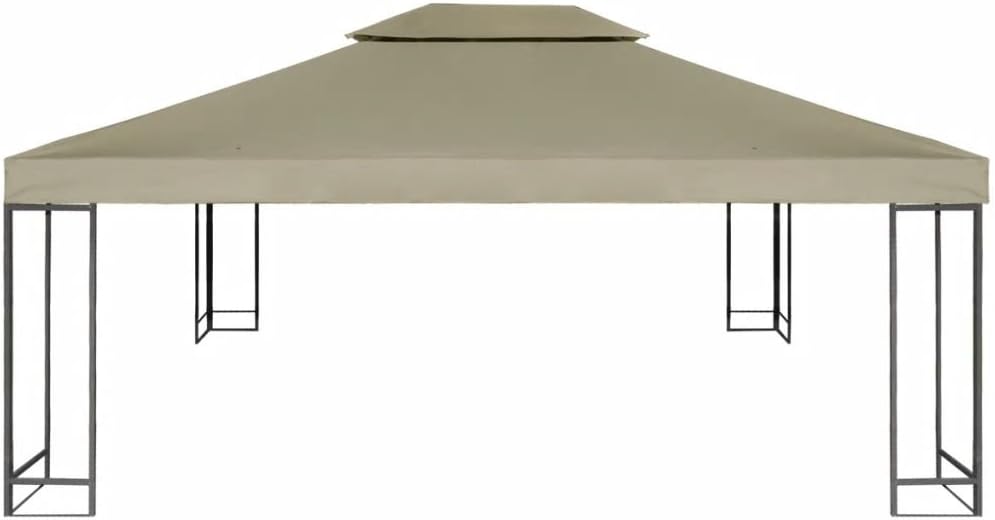 Tidyard Outdoor Gazebo Tent Water-Proof Gazebo Cover Canopy Replacement