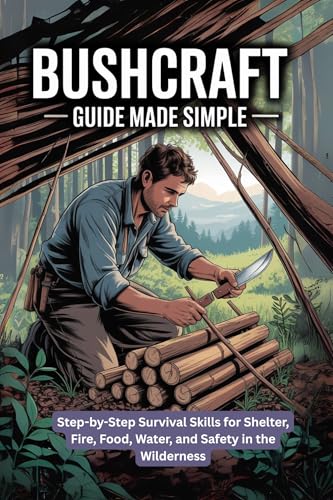Bushcraft Guide Made Simple: Step-by-Step Survival Skills for Shelter, Fire, Food, Water, and Safety in the Wilderness