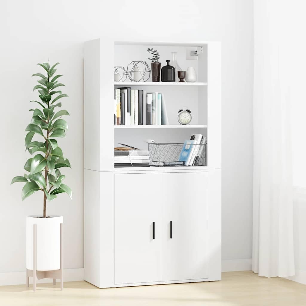 Credenza Top Bianco Legno Ingegneria