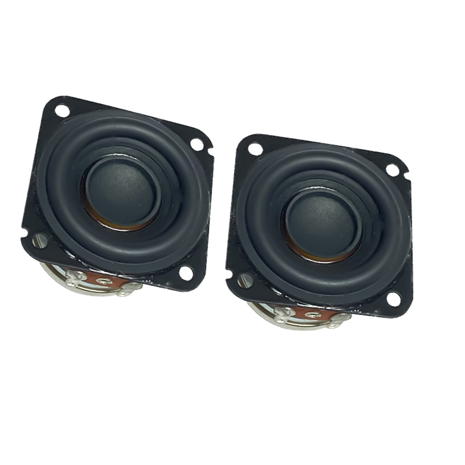 ARSMI 2 stücke 2,5 Zoll Basslautsprecher 2 Ohm 15w Audio Sound Woofer Lautsprecher Kompatibel for Pille XL. Lautsprecher kompatibel for Beats Bücherregal-Audio