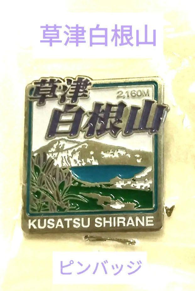 Amazon | 草津白根山ピンバッジ | バッジ | おもちゃ