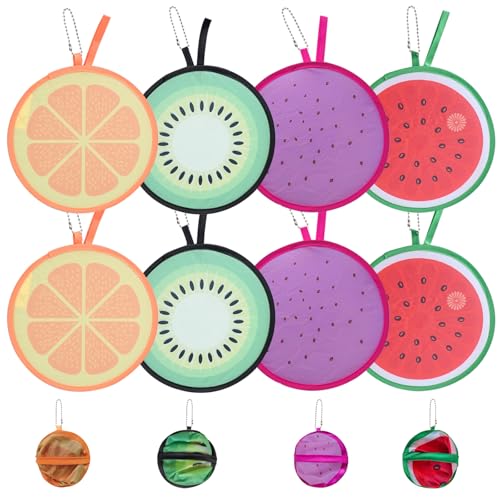 ZXTGBQ 8 Piezas Abanico Redondo PlegableAbanico Plegable Redondo, Abanicos Portátiles de Festival Verano para Fiesta de Boda y Decoración Personal, Verano de Mano Plegable Ventilador