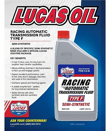 Semi-Synthetic Racing ATF Type F/6x1/Quart