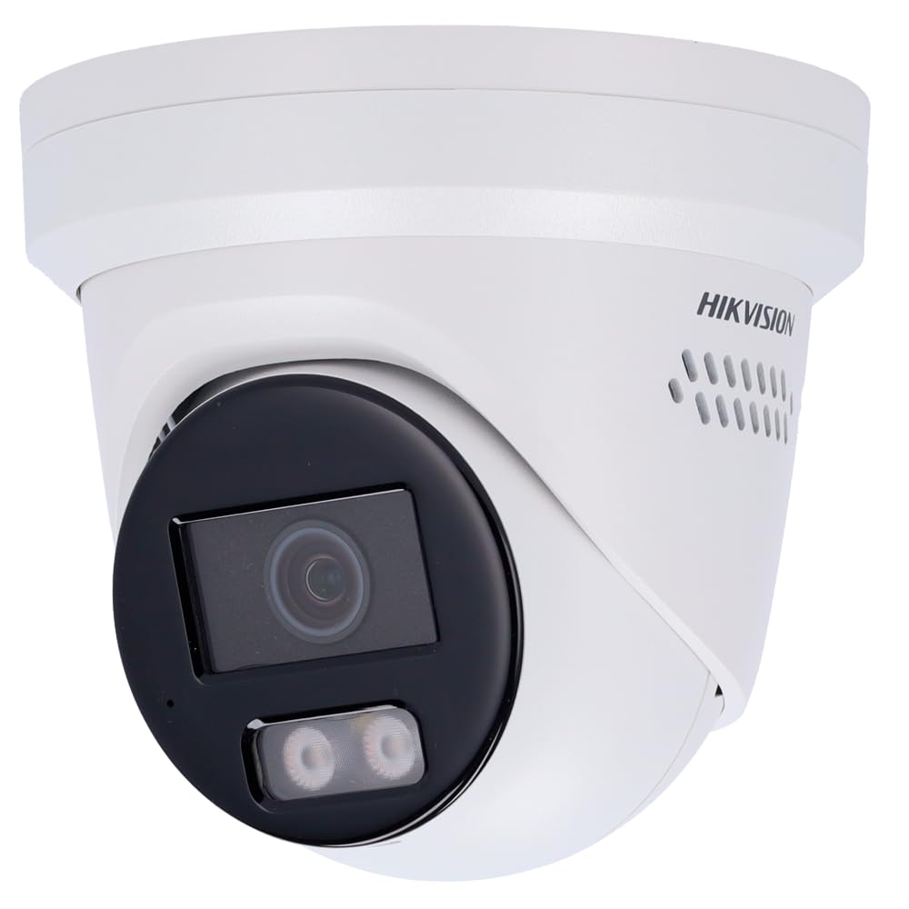 Pro Series 8MP Smart Hybrid Light with ColorVu Fixed Turret IP Camera, 2.8mm Depth of Field