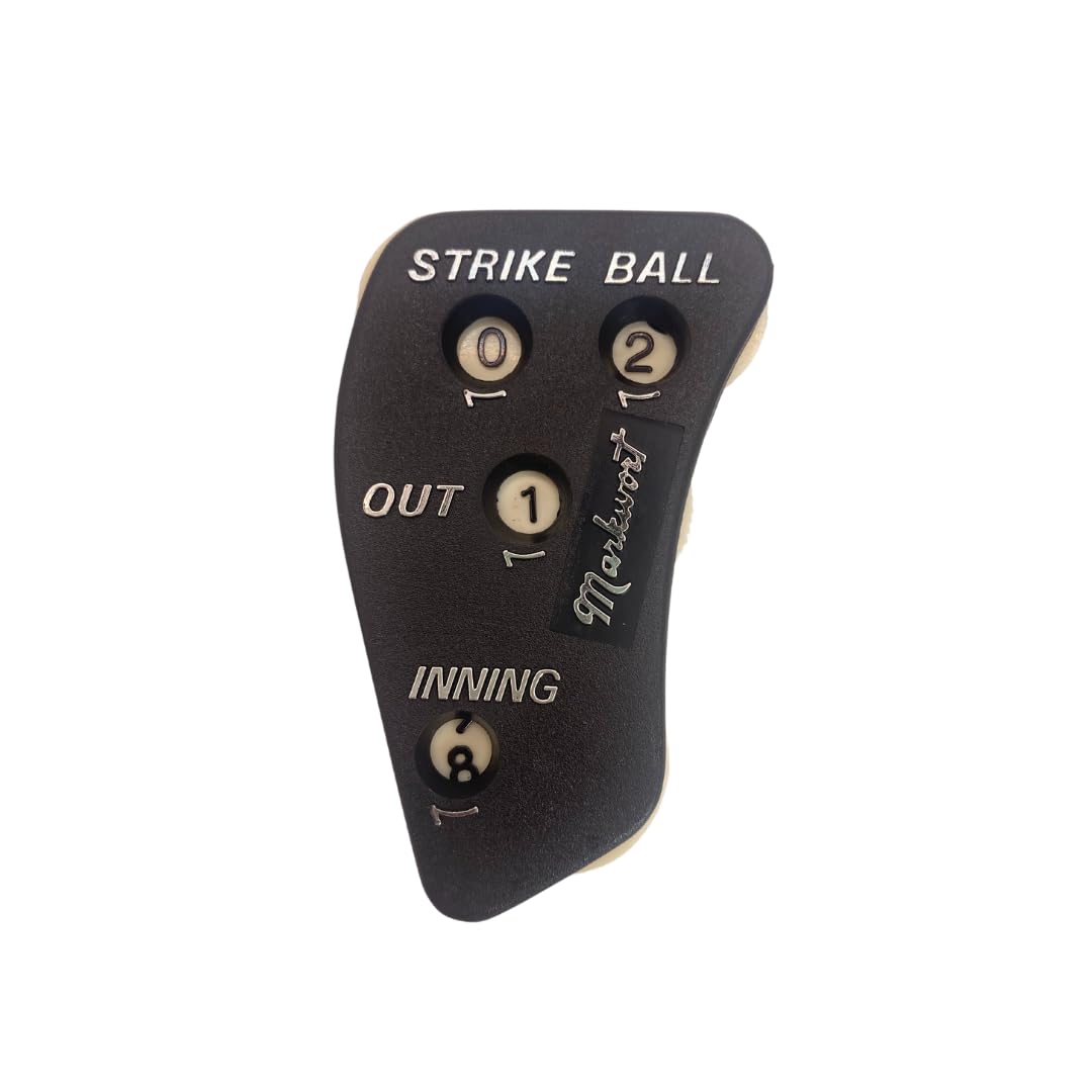 Markwort Plastic 4-Dial Umpire Indicator (Black)