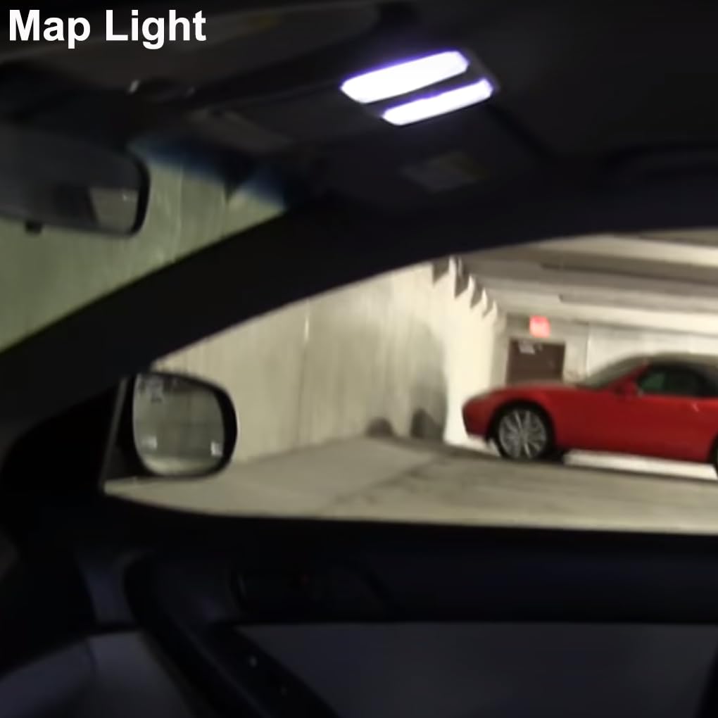 XtremeVision Pure White Interior LED Bulb Kit For 2009-2014 Kia Forte (8-Piece) + Installation Tool