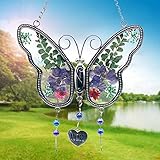 ZBLX Suncatcher Gifts for Mom - Gifts for Mothers -Butterfly suncatcher.