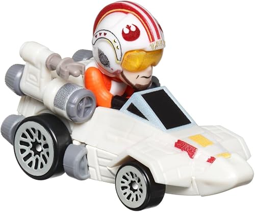Miniatura 2 de Hot Wheels RacerVerse Vehículo de Juguete Luke Skywalker en el X-Wing