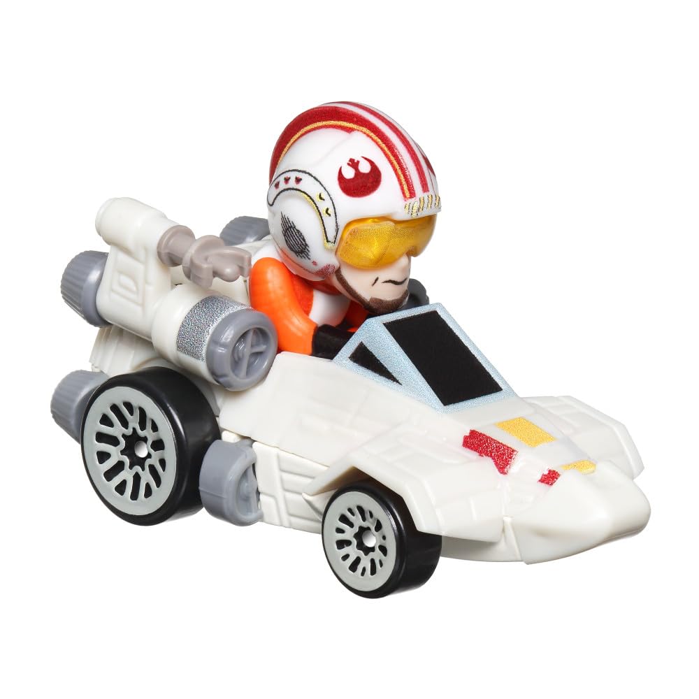 Hot Wheels Racer Verse Luke Skywalker Diecast Model Car Toy Kids Age 3+, Multicolor - Image 2