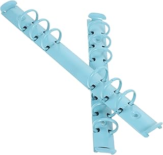 GRIRIW 2 Pçs Ligantes Clipes De Pasta De Arquivo Pasta De Metal Planejador Pasta Clipes De Ligação De Álbum De Fotos Pasta De Ligação Pentes Organizador De Pasta A5 Elliot Pasta Liga De