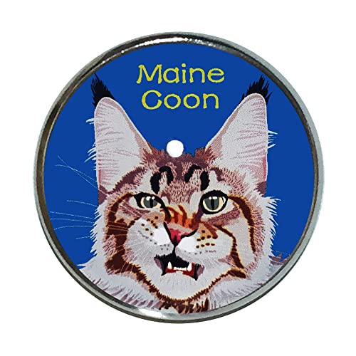 猫 ピンバッジ メインクーン NV ピンバッチ 猫 ブローチ 猫ピン