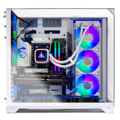 Skytech O11 Vision Gaming PC Desktop, Intel i9 14900K 3.2 GHz (5.7GHz Turbo), NVIDIA RTX 5080 16GB, 2TB Gen4 NVMe SSD, 32GB DDR5 RAM 6000 RGB, 850W Gold ATX 3 PSU, 360mm ARGB AIO, Wi-Fi, Win 11 - Image 3
