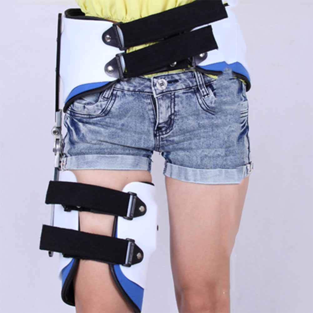 FENOKD Hip Adjustable Adult Support Joint Orthosis Legs Support Lower Limb Fixed Left and Right Interchange
