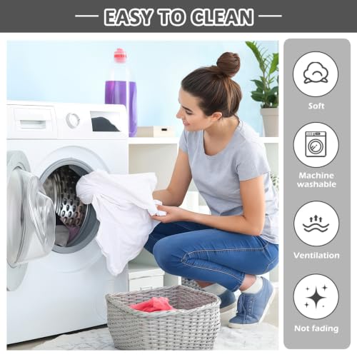 Dosel para cama de algodón orgánico 100% transpirable, cortinas elegantes para cuna infantil 5