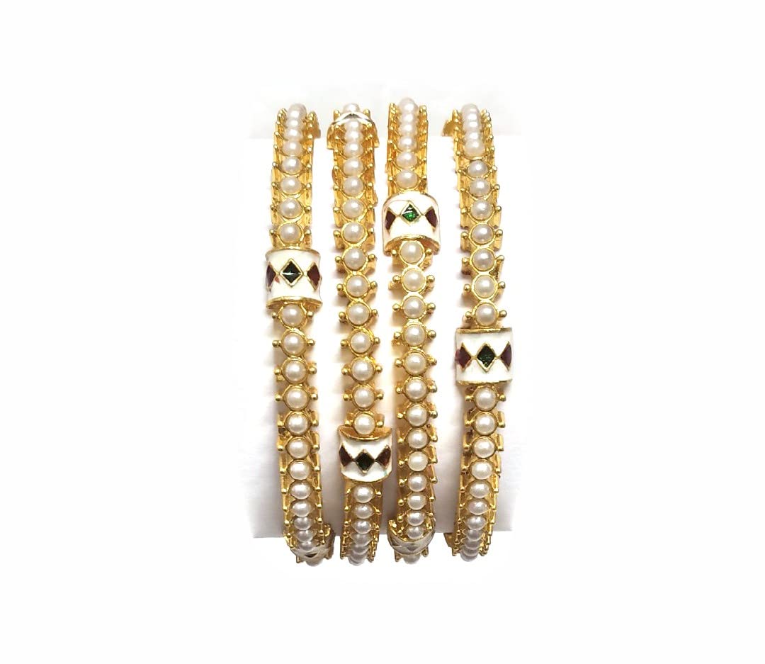 See full amazon price history chart for Santosh Enterprise Gold Plated Moti Bangles Set of 4 piece for Girls and Womens. (2.6) Santosh Enterprise Gold Plated Moti Bangles Set of 4 piece for Girls and Womens. (2.6) (B0BQ3R73GR) Amazon Price History, Amazon Price Tracker