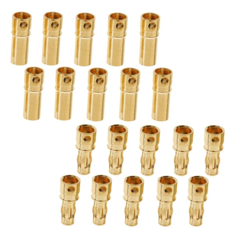 Robocraze 3.5mm Male Female Banana Plug Bullet Connector (Pack of 10)-image-48