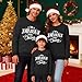 Matching Family Christmas 𝗣ajamas Set : Cute Graphic Pullover Shirts Long Sleeve O-Neck Comfy Costumes for Family