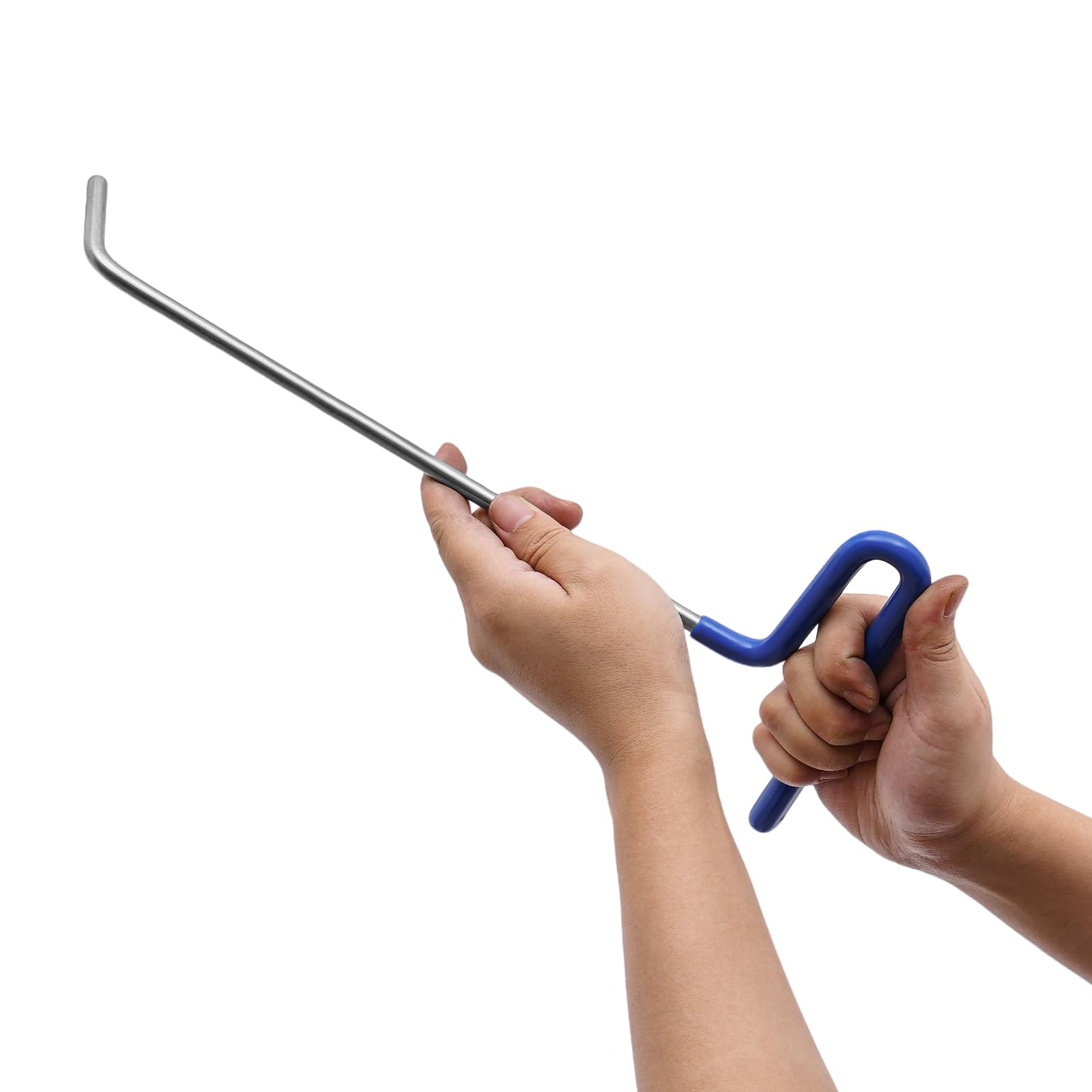 HinLIaDa Paintless Dent Repair Rods Kit, 10PCS Dent Removal Kit Stainless Steel Dent Removal Rods Professional Auto Body Dent Removal Kit for Hail Damage, Door Dings and Car Dents