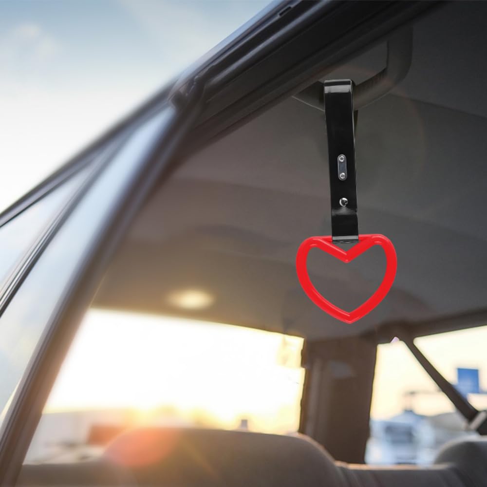 Corazón Roto Púrpura JDM TSURIKAWA Anillo Metro Tren Bus Mango Correa