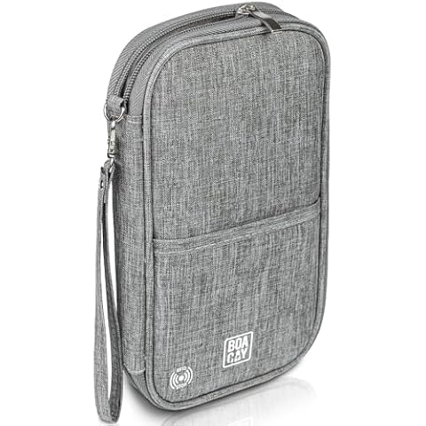 BOACAY RFID Travel Wallet for Families Cover